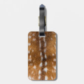 Étiquette À Bagage Spotted deer pour texture (Dos Vertical)