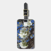 Étiquette À Bagage Spring Flowering Pear Tree (Devant Vertical)