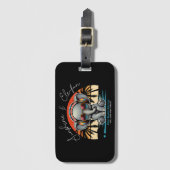 Étiquette À Bagage Spring Sunshine and Ele-fun Retro Beach Getaway (Devant Vertical)