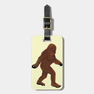 Étiquette À Bagage Squatchin