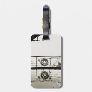 Étiquette À Bagage SS Washington Luxury Liner Cruise Ship 1930's Deck