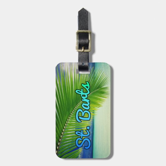 Étiquette À Bagage St. Barts (Devant Vertical)