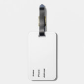 Étiquette À Bagage St. Christopher Luggage Tag (Dos Vertical)