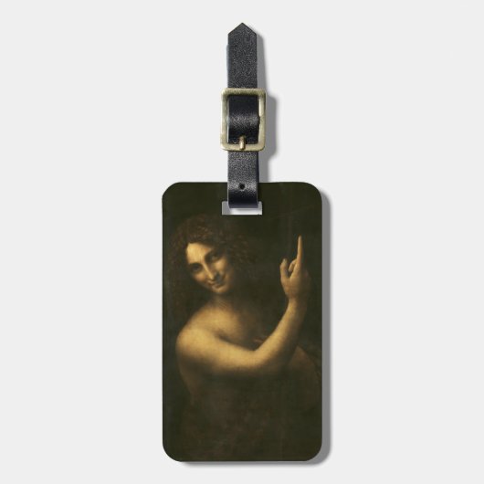 Étiquette À Bagage St John le baptiste par Leonardo da Vinci (Devant Vertical)