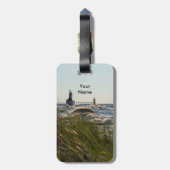 Étiquette À Bagage St Joseph Behind Sea Oats (Dos Vertical)