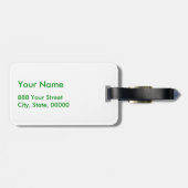 Étiquette À Bagage St Patrick's Day - Obtenez Lucky 3 + 1 feuilles =  (Dos horizontal)