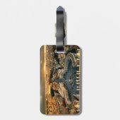 Étiquette À Bagage St Peters Carré Vatican (Dos Vertical)