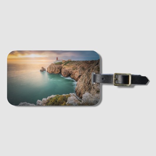 Étiquette À Bagage St Vincent de cap | Sagres, Algarve, Portugal (Devant Horizontal)