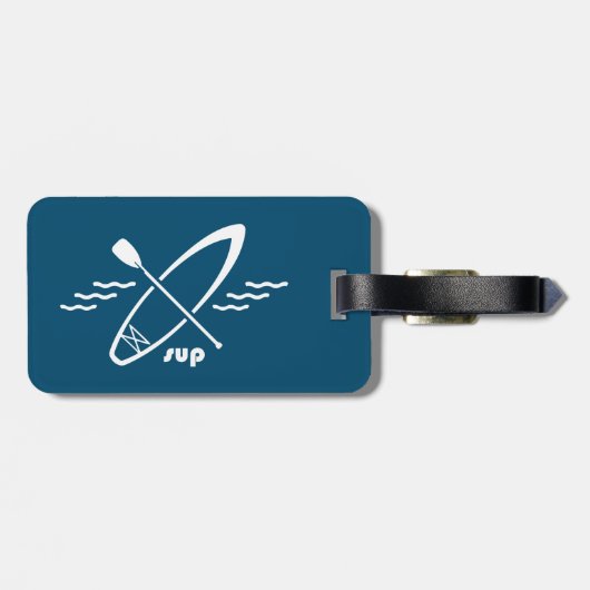 Étiquette À Bagage Standup Paddleboard (Dos horizontal)