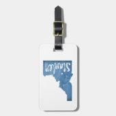 Étiquette À Bagage Stanley Idaho (Devant Vertical)