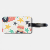 Étiquette À Bagage Star Super Hero (Dos horizontal)