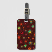 Étiquette À Bagage Starbursts (Devant Vertical)