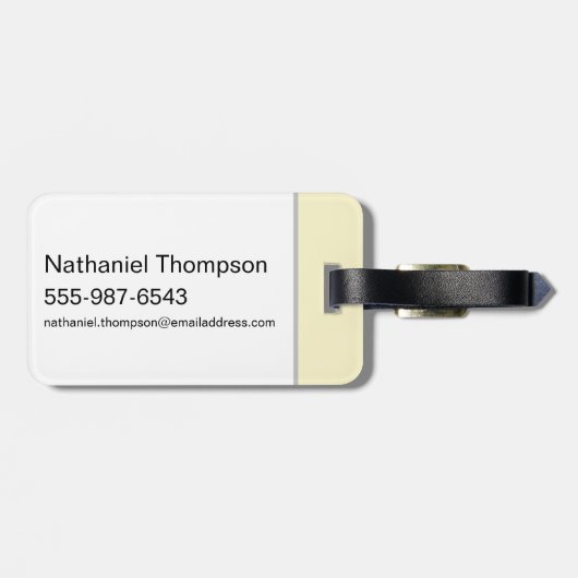 Étiquette À Bagage Stark Sigil - L'Hiver Arrive (Dos horizontal)