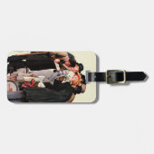 Étiquette À Bagage Starlette de Hollywood (Devant horizontal)