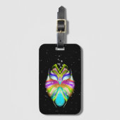 Étiquette À Bagage Starlight Oracle Owl (Devant Vertical)