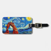 Étiquette À Bagage Starry Night Arches National Park (Devant horizontal)
