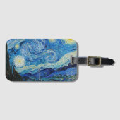 Étiquette À Bagage Starry Night, Van Gogh (Devant Horizontal)