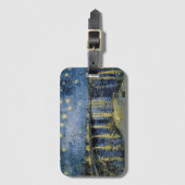Étiquette À Bagage Starry Night Vincent van Gogh (Devant Vertical)