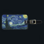 Étiquette À Bagage Starry Night Vincent van Gogh Art Peinture<br><div class="desc">Édouard Manet (Français, 1832 - 1883) La rue Mosnier aux drapeaux, 1878, Huile sur toile 65, 4 x 80 cm (25 3/4 x 31 1/2 po.) Le musée J. Paul Getty, Los Angeles Photo numérique avec l'aimable autorisation du programme Open Content de Getty. La rue urbaine a été un sujet...</div>