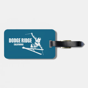 Étiquette À Bagage Station de ski Dodge Ridge Mountain Resort Califor