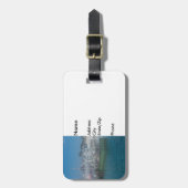 Étiquette À Bagage Station Vélo Foggy (Devant Vertical)