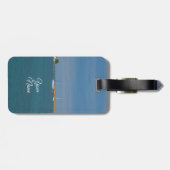 Étiquette À Bagage Stationné Au Port De Mackinac (Dos horizontal)