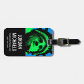 Étiquette À Bagage Statue d'art de bruit de la liberté (Devant horizontal)