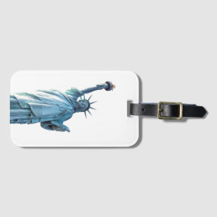 Étiquette À Bagage Statue de la liberté