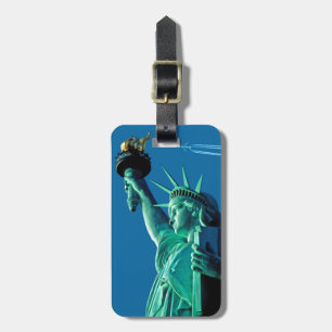 Étiquette À Bagage Statue de la Liberté pour Bagage-bracelet en cuir