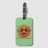 Étiquette À Bagage Steampunk Aeronaut (Devant Vertical)