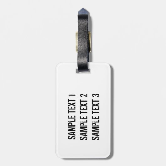 Étiquette À Bagage Steampunk Heart with a Manometer (Dos Vertical)