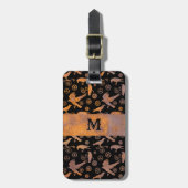 Étiquette À Bagage Steampunk Rusty (Devant Vertical)