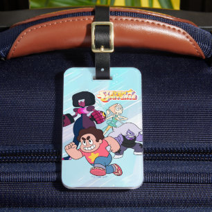 Étiquette À Bagage Steven Universe   Crystal Gem Group Action