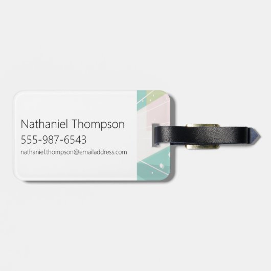 Étiquette À Bagage Steven Universe | Graphique de caractères perles (Dos horizontal)