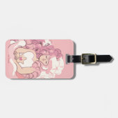 Étiquette À Bagage Steven Universe | Illustration de quartz Rose (Devant horizontal)