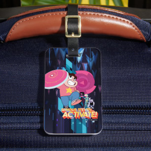 Étiquette À Bagage Steven Universe   Sérieux Steven... Activez !