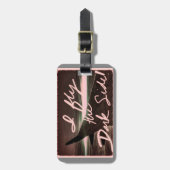 Étiquette À Bagage Steward (hôtesse de l'air) je pilote l'étiquette (Devant Vertical)