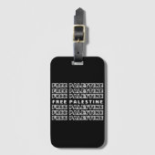 Étiquette À Bagage Sticker (Devant Vertical)