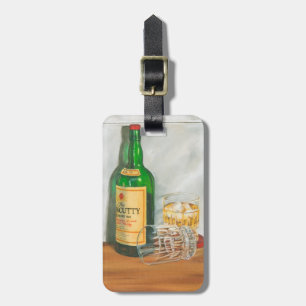 Étiquette À Bagage Still Life with Scotch par Jennifer Goldberger