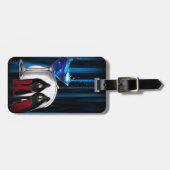 Étiquette À Bagage stilletos de fille de cocktail de martini de (Devant horizontal)