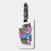 Étiquette À Bagage Stitch (Dos Vertical)