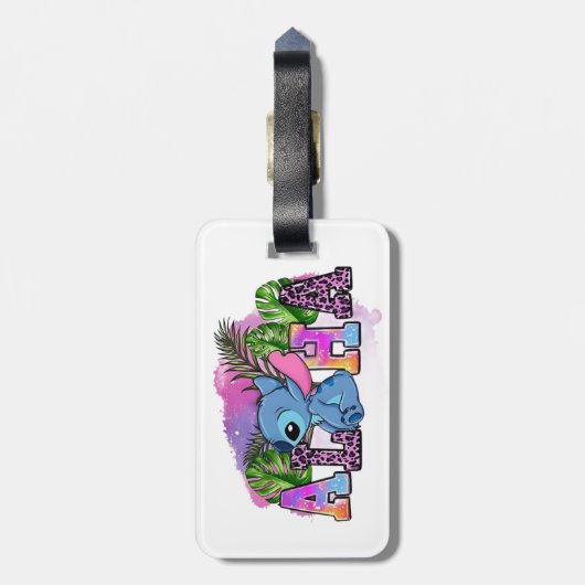 Étiquette À Bagage Stitch (Dos Vertical)