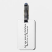 Étiquette À Bagage Stonehenge (Dos Vertical)