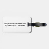 Étiquette À Bagage Stonehenge (Dos horizontal)