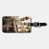 Étiquette À Bagage Street restaurant, Paris, France (Devant horizontal)