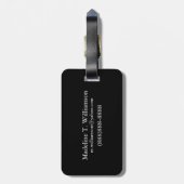 Étiquette À Bagage Street restaurant, Paris, France (Dos Vertical)