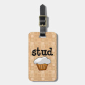 Étiquette À Bagage Stud Muffin (Devant Vertical)