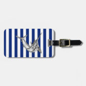 Étiquette À Bagage Style de chrome d'espadons de Marlin sur les (Devant horizontal)