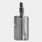 Étiquette À Bagage Stylophone (Devant Vertical)