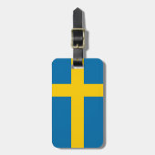 Étiquette À Bagage Suède (Devant Vertical)